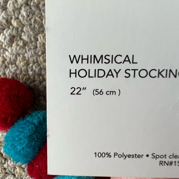 Whimsical stocking (Christmas) - Picture 3 of 3